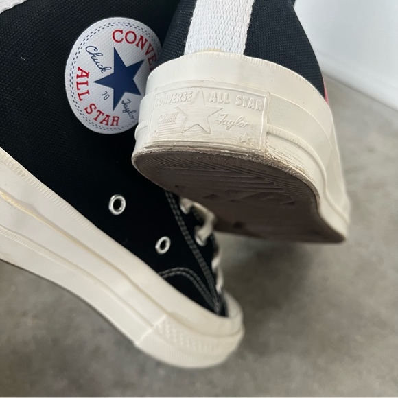 Converse Comme des Garcon Play Chuck 70 Hightops - Picture 5 of 8
